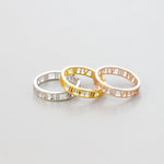 customizable roman numerals ring