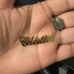 personalized butterfly necklace