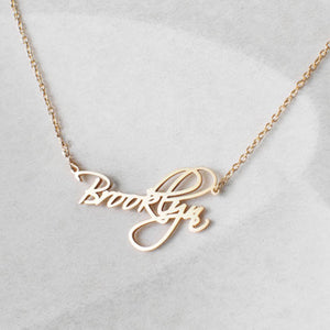 custom name necklace